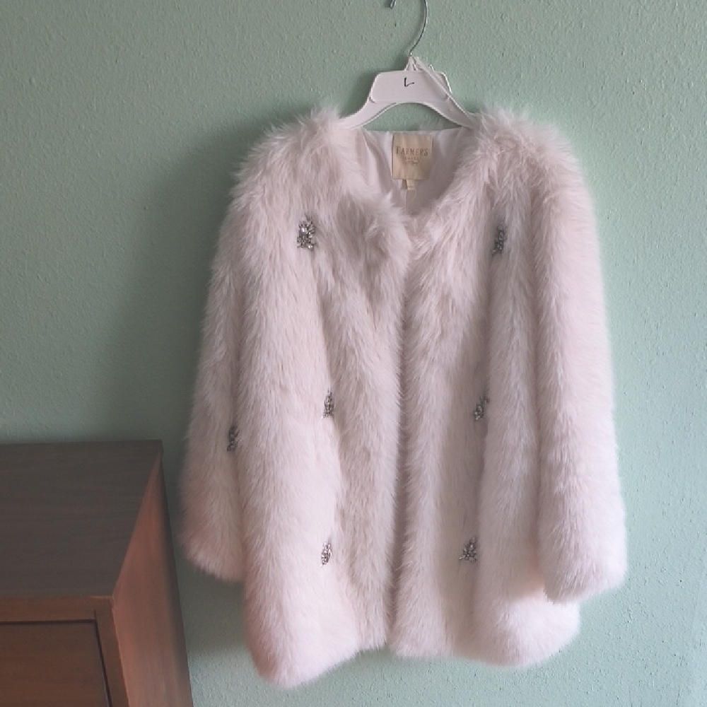 Bridal Coat with Embellishments
